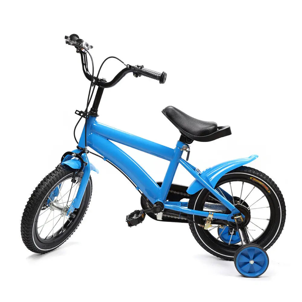 14 Inch Children's Bike Suitable for 3, 4, 5, 6 year olds Carbon Steel Frame