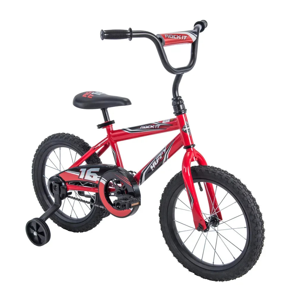 2023 New Huffy 16 In. Rock It Boy Kids Bike, Red Bicycle